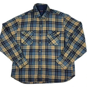 Vintage Arrow plaid button front flannel​